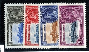 1935 Trinidad Sc #43/46 mnh** cv. $34 ( 563 JUB )