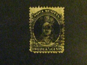  Nova Scotia 13 used short perfs at left c203 51