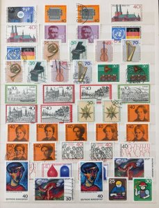 WEST GERMANY 1972/77 MNH Used Collection Inncl.Sheets (Apx 320+) SK329