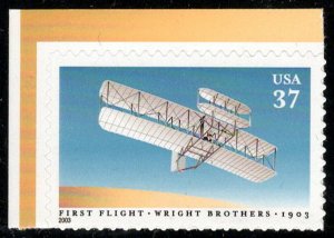 USA Sc. 3783a 37c Wright Brothers 2003 MNH single