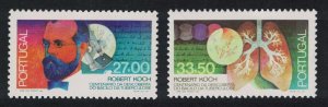 Portugal Discovery of Tubercle Bacillus 2v 1982 MNH SG#1891-1892