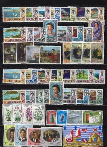 Jersey MNH Collection of 377 Stamps Most in Complete Sets ZAYIX 0525L0003