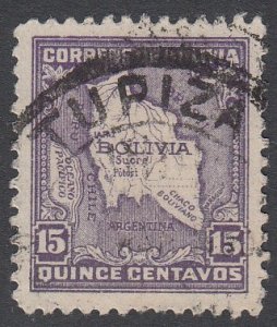 Bolivia 207 Used CV $0.35