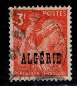 ALGERIA Scott 196 Used overprinted stamp