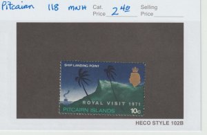 Pitcairn Islands 118 VF MNH QEII