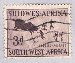 South West Africa 251 Used Rock Painting 1954 (BP26325)