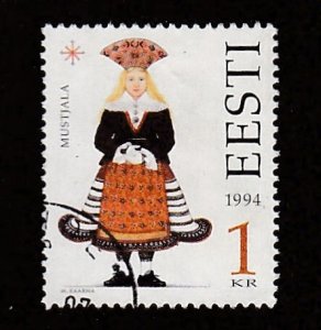 Estonia # 277, Folk Costume, Used,