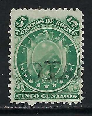 BOLIVIA 10 VFU 963C