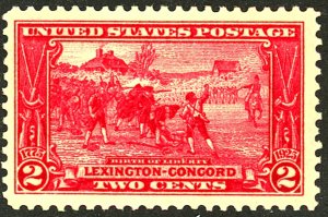 U.S. #618 MINT OG HR 