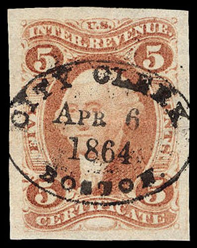 U.S. REV. FIRST ISSUE R24a  Used (ID # 97324)