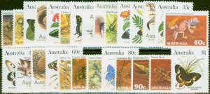 Australia 1981 Wildlife Set of 27 SG781-806 V.F MNH