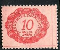 Liechtenstein; 1920: Sc. # J2: MHH Single Stamp