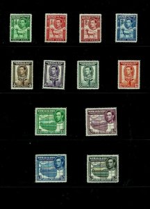 Somaliland Protectorate: 1938 King GVI definitive set, Lightly hinged mint