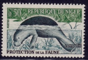 Niger, 1962, Protection for African Manatees, 0.50Fr, sc#107, MLH**