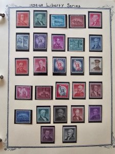 U.S. Liberty Series Set 1954-58 Scott #1030 - 1053 - ALL MNH!!