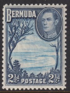 1938 - 1951 Bermuda Grape Bay 2½ pence issue MNH Sc# 120 CV $14.45 Stk #3