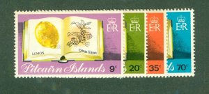 PITCAIRN ISLANDS 209-12 MH BIN $1.45