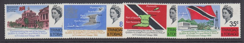 Trinidad & Tobago, Scott 119-122 (SG 313-316), MNH