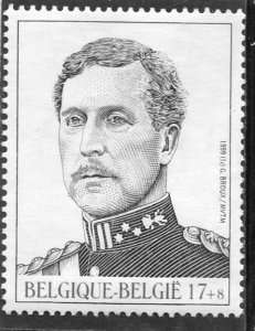 Belgium 1999 KING ALBERT I  OF BELGIUM set 1 value Perforated Mint (NH)