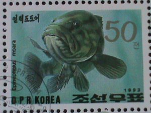 ​KOREA-1993-SC#3190a-SEA FISHES-CTO S/S VERY FINE-LAST ONE-HARD TO FIND