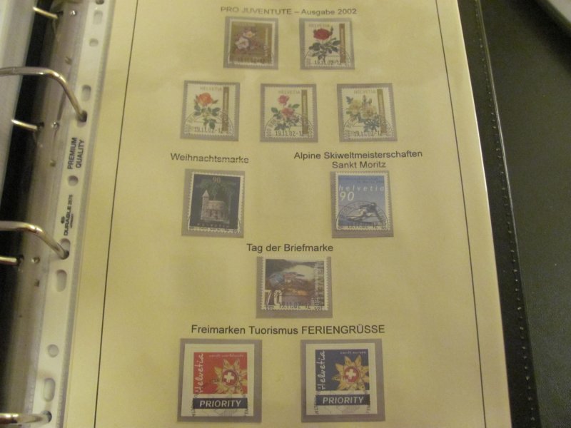 SWITZERLAND 1978-2005 STAMPS & COVERS XF COULD BE AS MUCH AS $2000 CATALGUE(188)