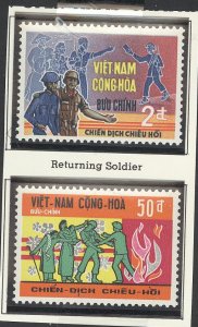 Vietnam/South (Empire/Republic) #347-8  Single (Complete Set)
