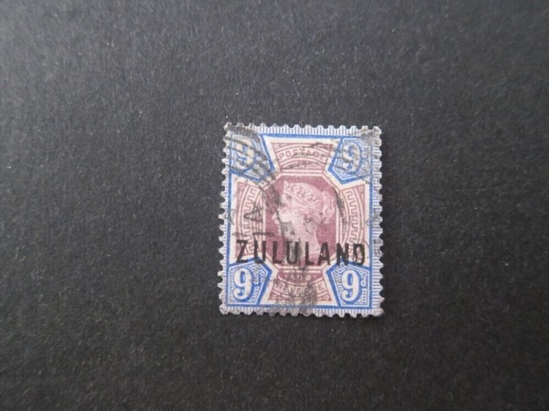 Zululand 1892 Sc 9 FU