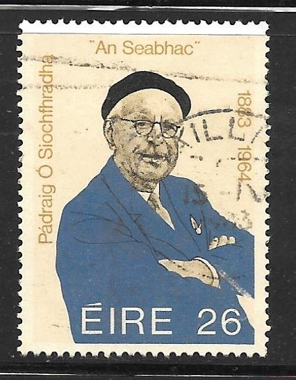Ireland 559: 26p Padraig O'Siochfhradha 1883-1964, used, VF