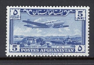 Afghanistan 1962 De La Rue Airmail MNH #C38
