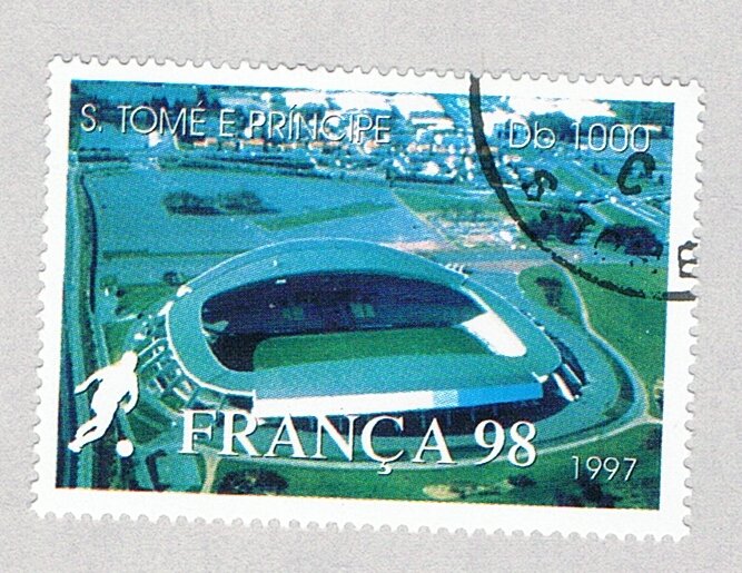 St Thomas & Prince  Used Stadium F 1998 (BP81607)