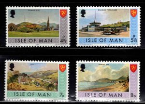 ISLE OF MAN SCOTT 52-55 MNH** short set