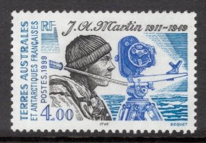 FRENCH ANTARCTIC 1999 Jacques-Andre Martin; Scott 248, Yvert 239; MNH