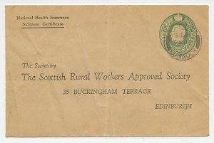 Postal stationery GB / UK - Privately printed National Health Insurance - Sickn