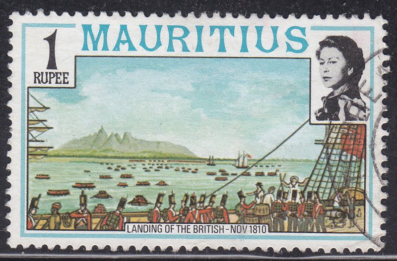 Mauritius 454 Landing of the British (1810), 1978