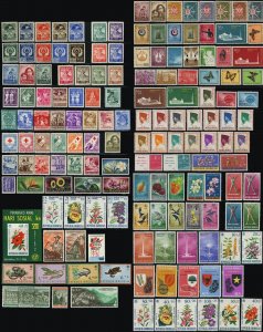 Indonesia Semi-Postal Stamp Collection Complete Sets Souvenir Sheets Asia MLH