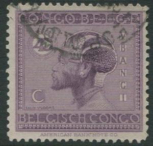BELGIAN CONGO 1925 - 40c USED