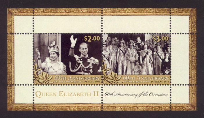 Tokelau Sc# 414a MNH 60th Anniversary of Coronation (S/S)