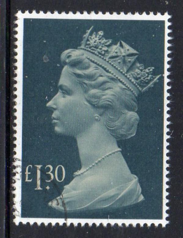 Great Britain Sc MH170 1983 £1.30 QE II Machin Head stamp used