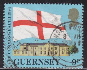 Guernsey 279  Links with the Commonwealth 1984