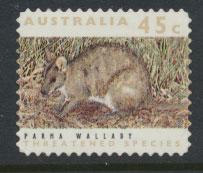 Australia SG 1327  Used perf 11½ Threatened Species - Wallaby 