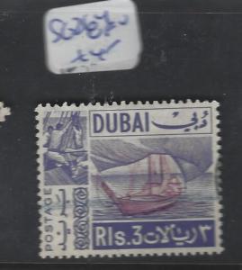 DUBAI (PP1501B)  BOATS  3 RLS  SG 264   VFU