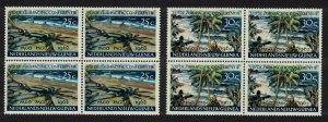 Neth. New Guinea South Pacific Conference Pago Pago 2v Blocks of 4 1962 MNH