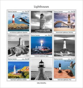 2023/03 - SIERRA LEONE - LIGHTHOUSES       5V  complet set    MNH **