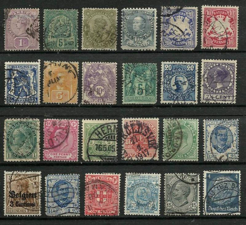 Stamps of Different Countries Used #MP1097
