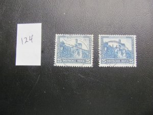 Germany 1931 USED SC B40 (2) 60 EUROS (124)