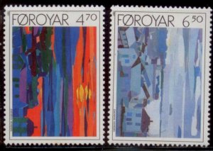 Faroe Islands 1987 SC# 166-7 MNH E90