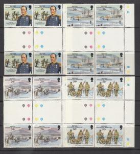 British Antarctic Territory 137-540 gutter pairs mnh