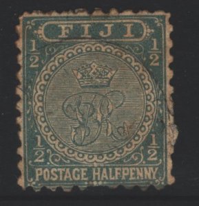 Fiji Sc#53 Used- repair at right