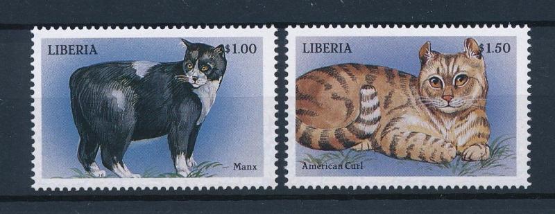 [35685] Liberia 1999 Animals Cats MNH