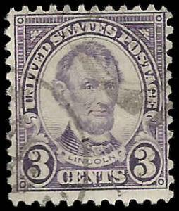 # 635 Used Violet Abraham Lincoln